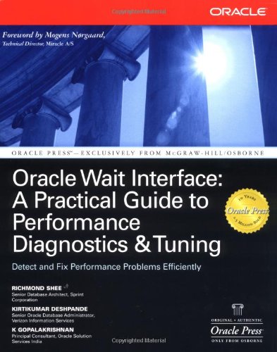 Oracle Wait Interface 007222729X pdf
