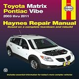 Toyota Matrix & Pontiac Vibe automotive repair manual