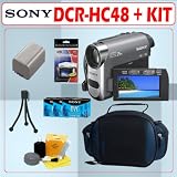 Sony DCR-HC48 1MP MiniDV Handycam Camcorder + Accessory Kit