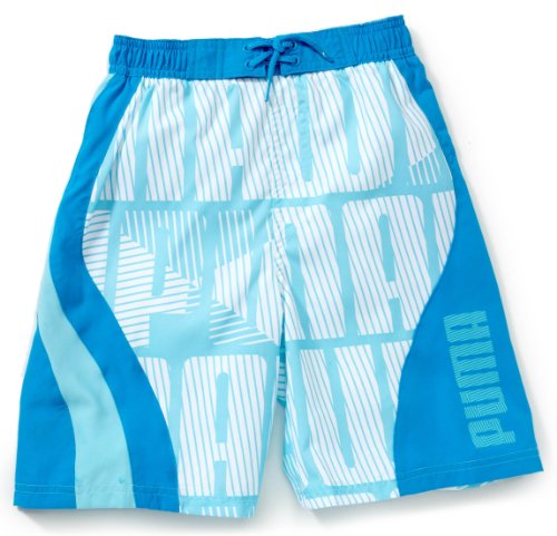 PUMA Jungen Long Board Shorts No.1 Logo, blue danube, 152, 819459 03 Preisvergleich