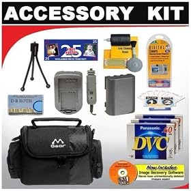 Deluxe DB ROTH Accessory Kit for the Canon ZR850 1mp Minidv Camcorder Canon ZR800 MiniDV... by Deluxe