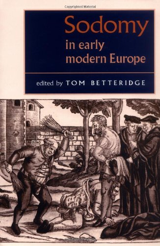 sodomy in early modern europe