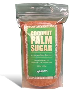 Xyloburst Coconut Palm Sugar, 2.5 Pound