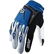 Fox Racing 360 Race Men's Off-Road Motorcycle Gloves w/ Free B&F Heart Sticker Bundle - Blue