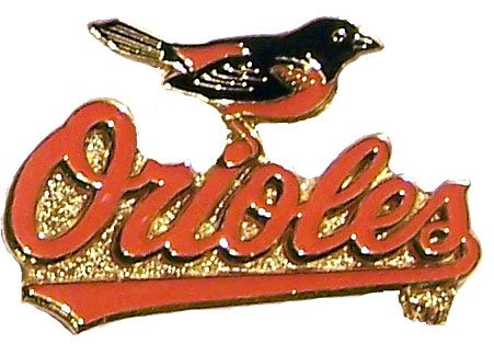 Baltimore Orioles Logo Pin