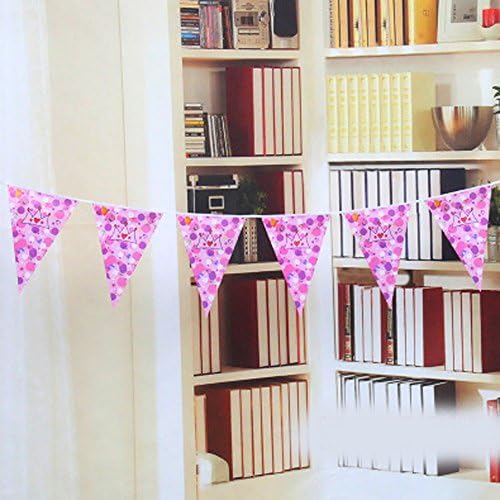 YHGG Birthday Circus Pennant Banner - Party Decorations & Flags & Bunting