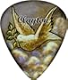 Clayton Dove Guitar Pick 12 Pack 1.26MM 1 Dozen