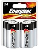 Energizer Max D Batteries, 4-Count