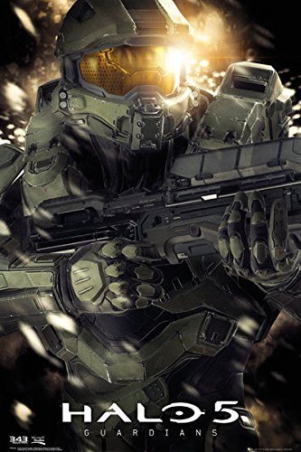Halo 5: Guardians - Gaming Poster / Print (Master Chief) (Size: 24
