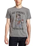 Junk Food Clothing Mens No Strings Attached Crewneck Tee Steel Small