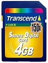 Transend 4Gb150X Secure Digital SD Card