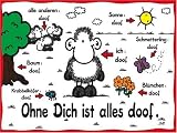 Ravensburger - Sheepworld: Ohne dich ist alles doof, 1000 Teile - 