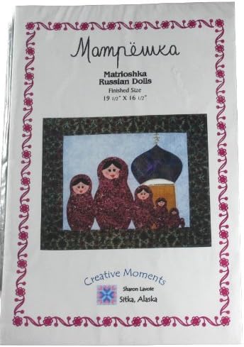 Matrioshka Russian Dolls Creative Moments Wall Hanging Pattern