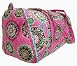 Vera Bradley Large Duffel Bag in Cupcake Pink
