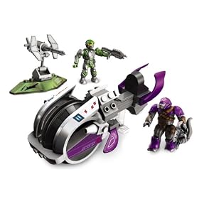 Mega Bloks HALO Covenant Brute Chopper Buildable Playset