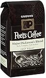 Peet's Ground Coffee, Major Dickason's, 12-Ounce