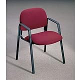 Solutions Seating Leg Base Guest Arm Chair, Gray