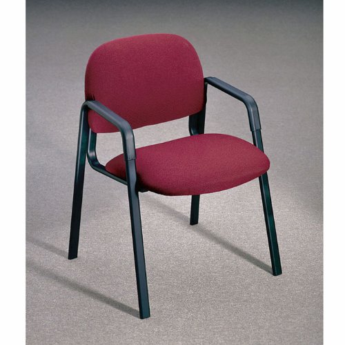 Solutions Seating Leg Base Guest Arm Chair, Gray