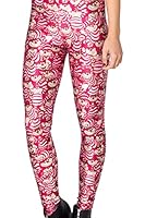 Ninimour Womens 3D Digital Print Tight Sports Pants Leggings