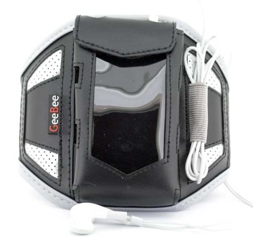 GeeBee Ultimo Sports Mp3 armband Sportsband (Black) - for samsung YEPP YP-P2 / YH-J70 / JH-920 / JH-820