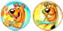 Scooby Doo Bounce Balls (4) Party Supplies
