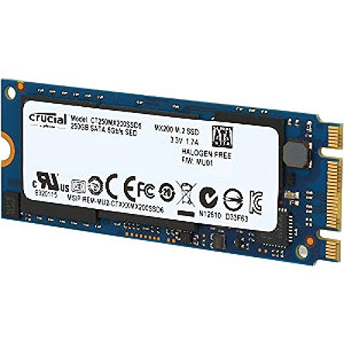 CRUCIAL MX200 250GB M.2 TYPE - CT250MX200SSD6