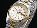 Seiko Wrist Watches - Seiko 5 Automatic Rolex Style Two -Tone White Dial Date Day Ladies Watch SUAA82K