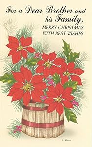 For a Dear Brother and His Family, Merry Christmas with Best Wishes