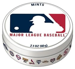 Team Mints, Major League Baseball, 2.1-Ounce Tins (Pack of 10)