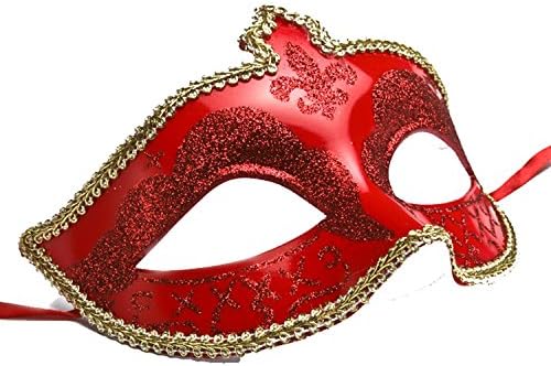 AoLice Noble Queen Sequined Banquet Dance Mask Party Mask Masquerade