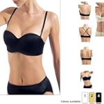 Ilusion Women's Ultimate Convertible Seamless Cup Bra Beige 32 B