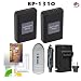 ZIP BP-1310 Kit (Includes 2pcs-BP-1310 batteries, charger, card reader, screen protector kit) for Samsung NX20, NX100, NX10, NX11, & NX5 Cameras