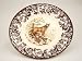 Spode Woodland American Wildlife Collection Winter Scene Salad Plate 8 inch - Cougar