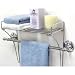 Instant Expandable Chrome Bathroom Shelf by Jobar International