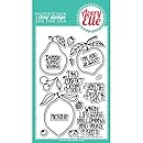 Avery Elle Berry Good Stamp Set, 4 by 6", Clear