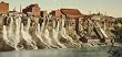 Niagara Mills, ca. 1900 - Exceptional Print of a Vintage Photochrom Image from the Library of Congress Collection