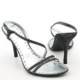 BCBGirls Sarta Heels Slides Gray Womens