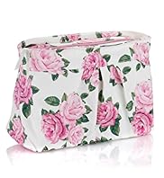 Floral Collection Pure Cotton Rose Wash Bag