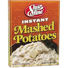 Shurfine Instant Mashed Potatoes - 12 Pack