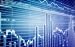 Stock Market Graph with Bar Chart - 72"W x 45"H - Peel and Stick Wall Decal by Wallmonkeys