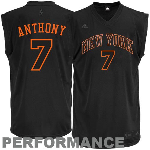 carmelo anthony knicks jersey black. adidas Carmelo Anthony Nеw