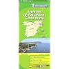 Carte ZOOM Environs de Barcelone, Costa Brava