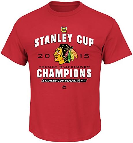 Chicago Blackhawks 2015 Stanley Cup Champs Stack The Pads T-shirt XX-Large