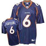 Jay Cutler Jersey: Reebok Navy Replica #6 Denver Broncos Jersey