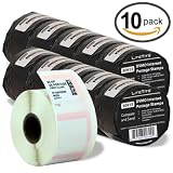 LiteTite 30915-Jumbo (10-pack) DYMO LabelWriter Internet Postage Stamps, DYMO Stamps Endicia Compatible, Shipping Mailing Labels (700 per Roll, 10-Rolls) (30915)