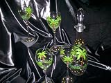 Caribbean Palm 5 Pc. Wine Set