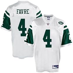 Brett Favre New York Jets White NFL Replica Jersey