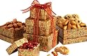 Broadway Basketeers Gourmet Gift Tower of Sweets (Medium) for Valentine's Day