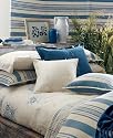Lauren Ralph Lauren "Catalina Island" Denim Decorative Pillow, 12x18"