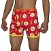 Search : Mens DC COMICS FLASH Fitted Functional Open Fly Bodywear Underwear Briefs - Red